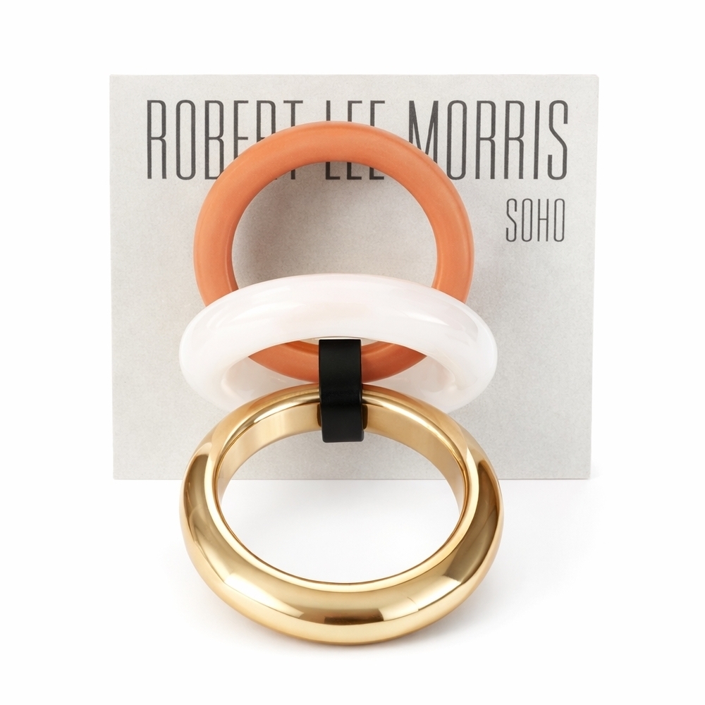 Robert Lee Morris stackable rings‎ 8.5 NWT